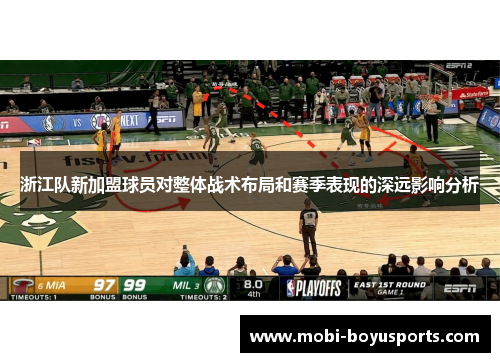 浙江队新加盟球员对整体战术布局和赛季表现的深远影响分析
